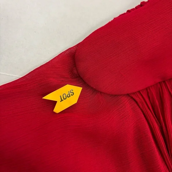 Shona Joy Lonie Long Sleeve Mini Dress in Scarlett Size 8 - Picture 11 of 15